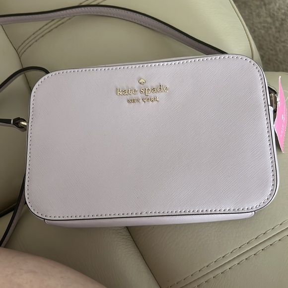 Kate Spade Pink Pebbled Madison Crossbody Bag - Picture 7 of 7